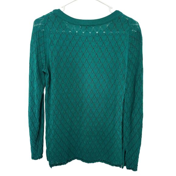 SANDRO Light Pullover Sweater 2/S Green Designer - Picture 2 of 11